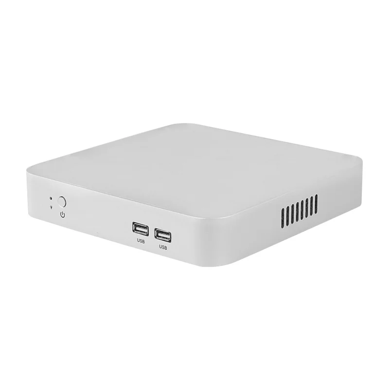 Intel Core CPU Mini PC i7 7500U i5 7200U i3 7100U Mini computadora 300 M WiFi HDMI VGA 6*6 * USB Windows 10 4 K Ordenador de juegos