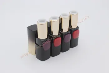 

12.1mm gradually changing color empty plastic square shaped Lipstick case,Lip Balm Tube Empty High Quality Plastic Lipstick Tube