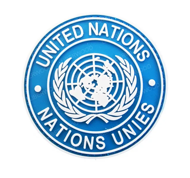 Aliexpress.com : Buy Un United Nations U.N. Badge Pvc Tactical Army
