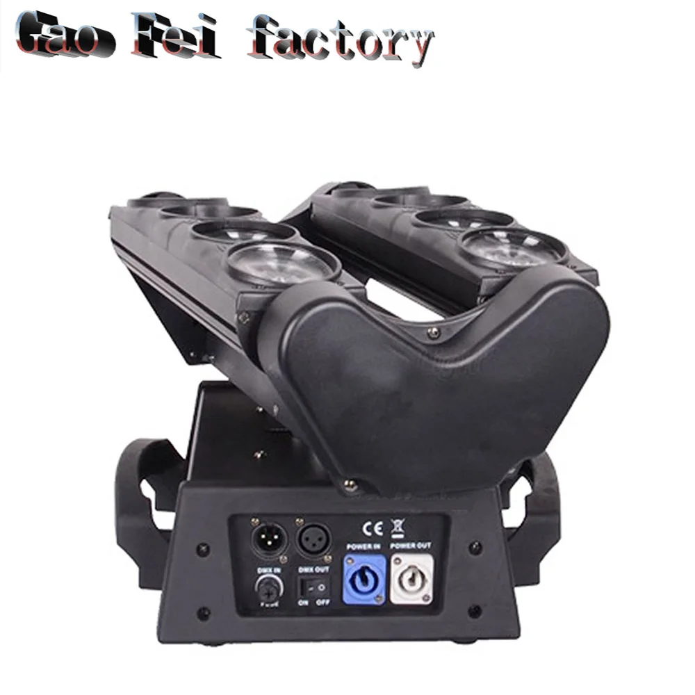 

1Pcs/Lot 8*10W Moving Head Spider Led DMX Linear Beam