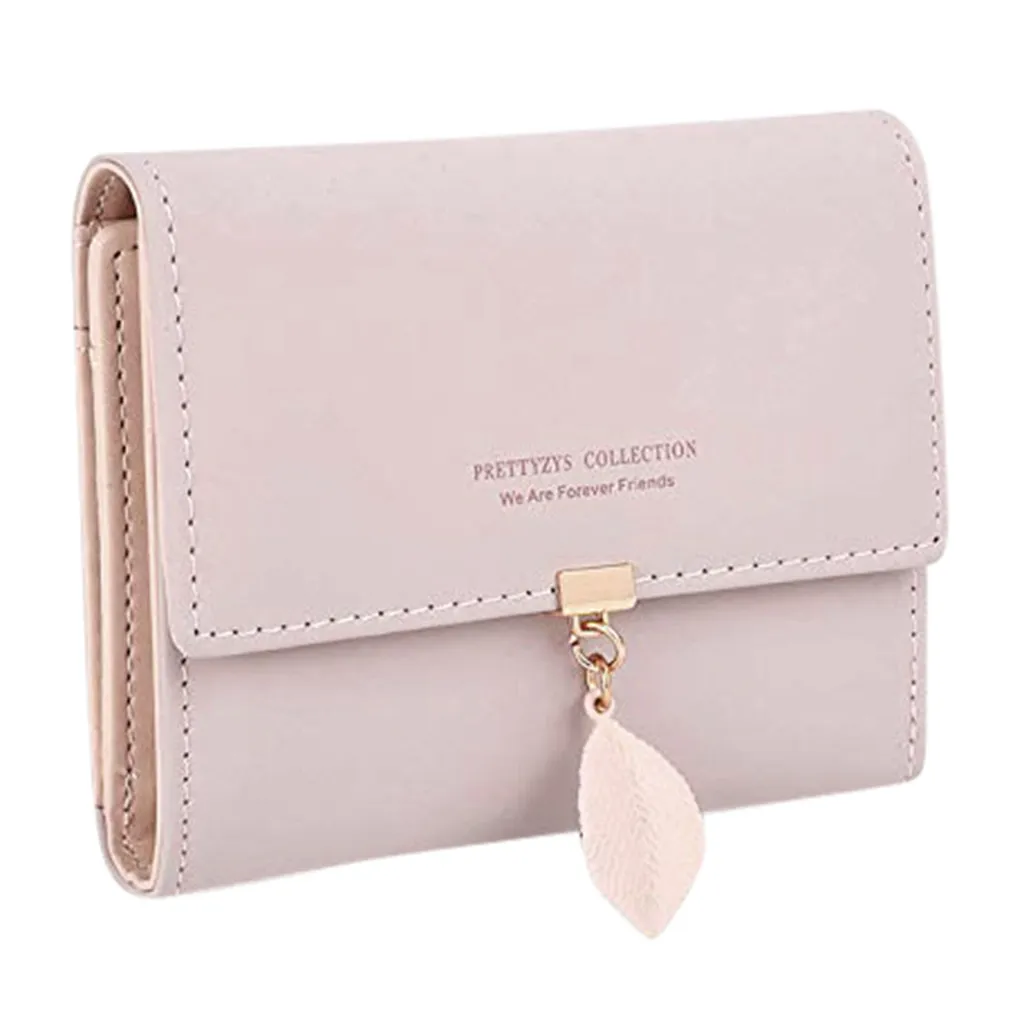 

Fashion Top Quality Small Wallet PU Leather Purse Fashion Holder Handbag Short Folding Wallet Coin Purse Leather Card Bags