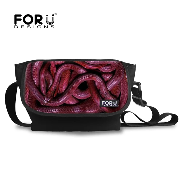 

Free Shipping Designer Brand Man's Casual 3D Snake Print Canvas Bags Men's Crossbody Bag Shoulder Messenger Bag Bolsas Femininas