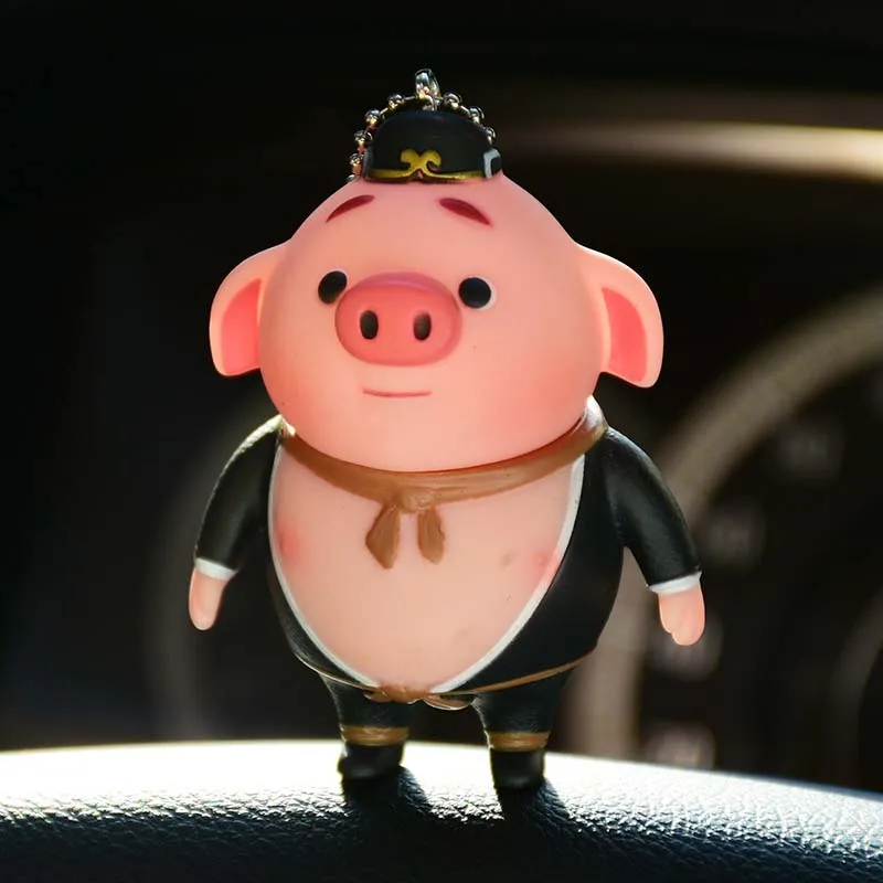 Брелок для пар kiss pig 3D брелок подарок любителей милый ключей женский автомобиля