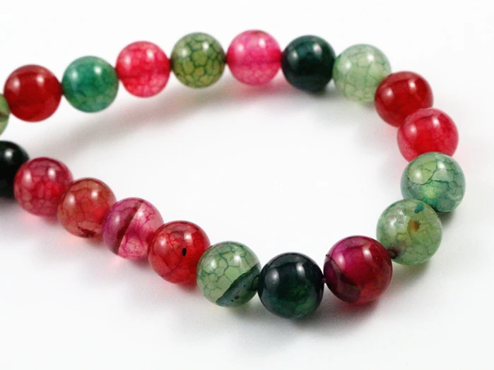 

8mm 45pcs/string Natural Mix Colors Pattern Stone Special Stone Round beads For jewelry making Wholesale and Retail-M7-08