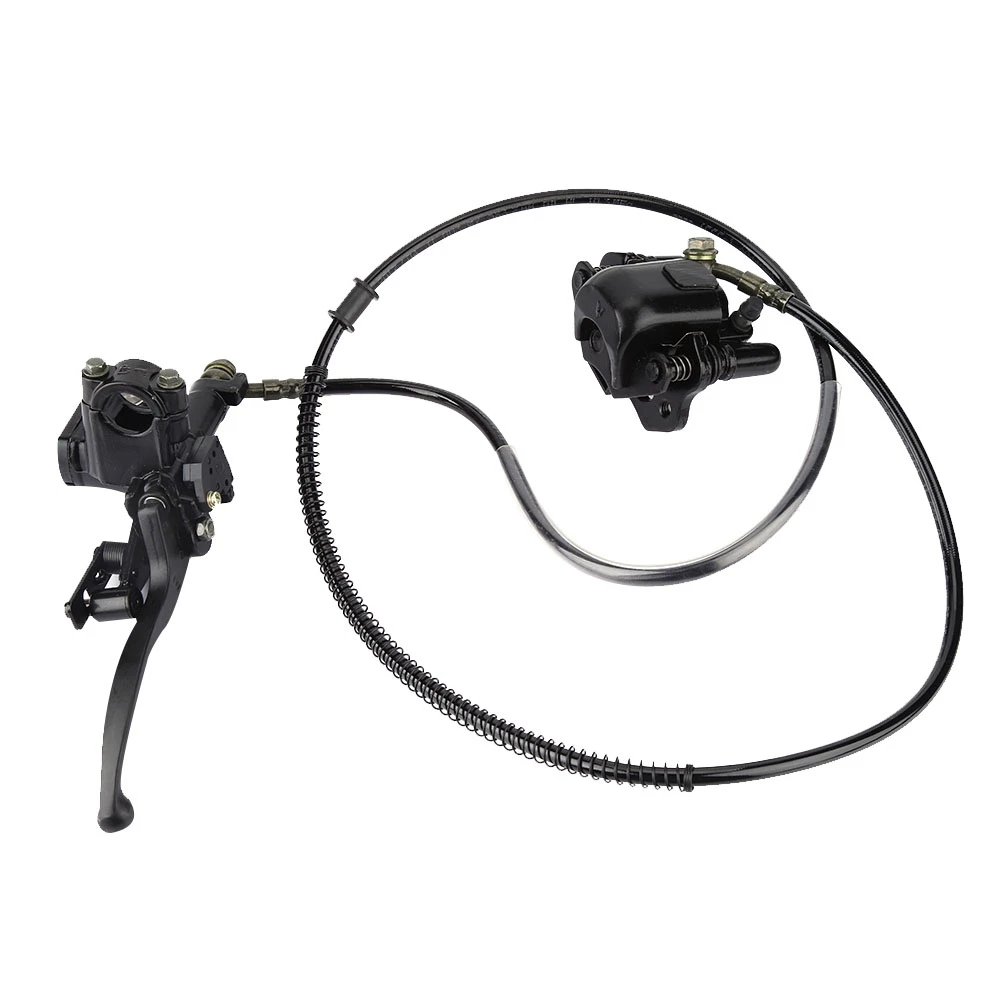 drift Rear Hand Brake Assembly Master Cylinder Caliper for ATV 70cc