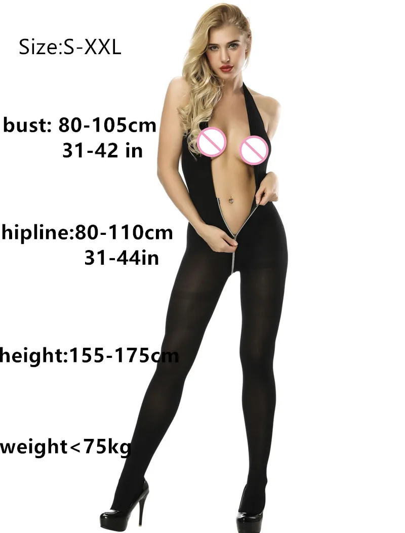 Womens Sexy Lingerie Open Crotch Transparent Open Bra Erotic Lingerie Sexy Costumes Underwear Porn Deep V-Neck Babydoll Dress
