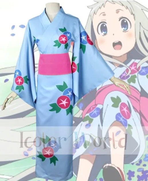 ANOHANA Meiko Menma Honma Dress Outfit Cosplay Costume