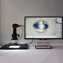 FHD SONY сенсор 4K микроскоп камера HDMI Многофункциональный интеллектуальный измерительный+ 20-180X полный фокус C-Mount объектив+ светодиодный+ подставка