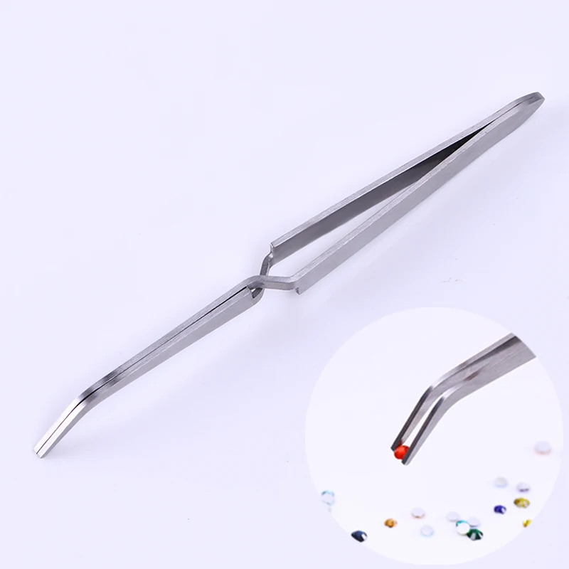 

1 pc Multifunctional Acrylic Gel Picking Tool Nail Art Rhinestones Gems Eyelash Nippers Tweezers Dotting Tool Nail Tools #19097