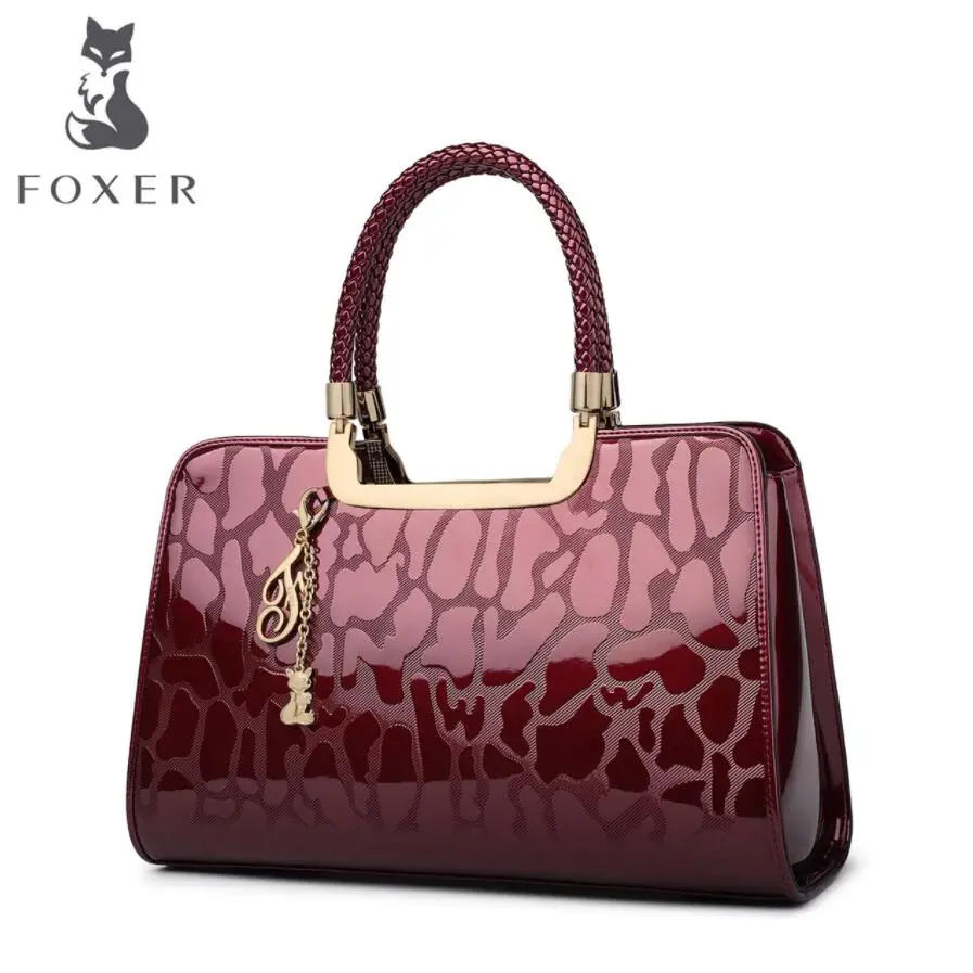 

FOXER 2017 New quality luxury handbags women bags designer fashion women leather handbags Large capacity female bag