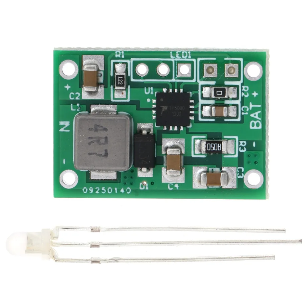 

TP5000 3.6v/4.2v 2A Charger Board 3.7v Lithium 3.2v LiFePO4 Battery Charging