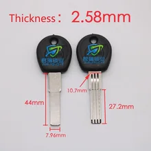 JF155 двойной слот двухрядный ключ с зазубринами embryo дом замена лезвия-ключа длина 44 мм(10 шт