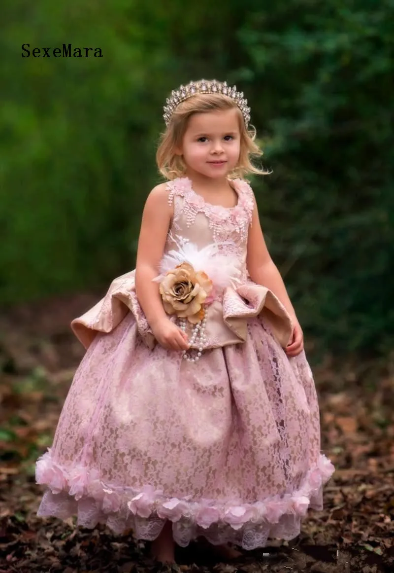 blush-pink-ball-gown-girls-pageant-dresses