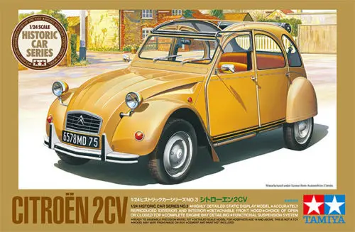 Tamiya 25415 1/24 масштабная модель старинный автомобильный комплект Citroen 2CV '76