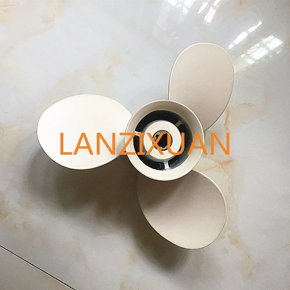 9 1/4x10 J Boat Engine Aluminum Alloy Propeller for Yamaha 9.9HP 15HP Outboard Motors Parts 9 1/