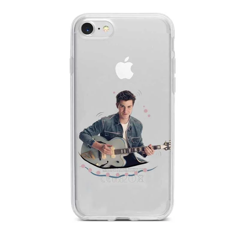 Канада songwriter Mendes Shawn в моей крови Magcon capa para Apple iphone 5 SE 6 S 7 8 Plus X TPU силикон macio tampa da caixa - Цвет: TPU