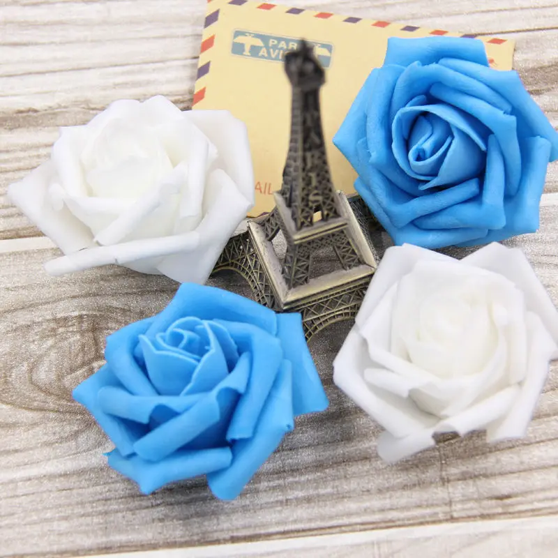 Hot-Sale-Artificial-Foam-Roses-For-Home-And-Wedding-Decoration-Flower-Heads-Kissing-Balls-For-Weddings (5)
