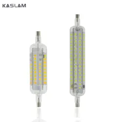 Led R7S 118 мм 30 W 360 градусов 12 W 78 мм Силиконовые светодиодные лампы с поверхностным монтажом 2835 220 240 V Светодиодные Горизонтальное Подключите