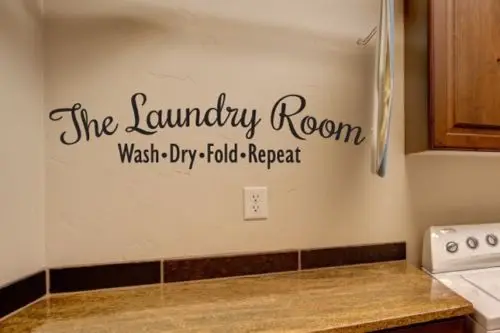 new 2018 laundry room vinyl wall decal laundry letter wash dry fold