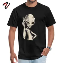 Paul the Alien Tops T Shirt Prevalent O Neck Simple Style Rock Sleeve All Neet Student T-Shirt Funny Tee-Shirt t shirt paul parker t shirt
