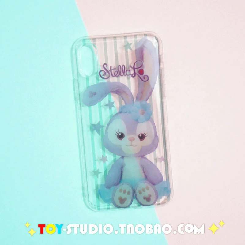 Япония мультфильм милый медведь Даффи друзья stellalou Rabbit iphone X 10 7/8 плюс Чехлы для iphone x