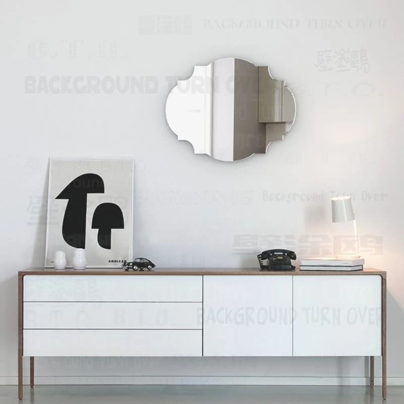 Diseño de marco moderno 3mm grueso decorativo 3D espejos de acrílico sala de estar decoración de pared de estilo europeo pegatinas decoración del hogar M003 Diseño de marco moderno 3mm grueso decorativo 3D espejos de acrílico sala de estar decoración de pared de estilo europeo pegatinas decoración del hogar M003