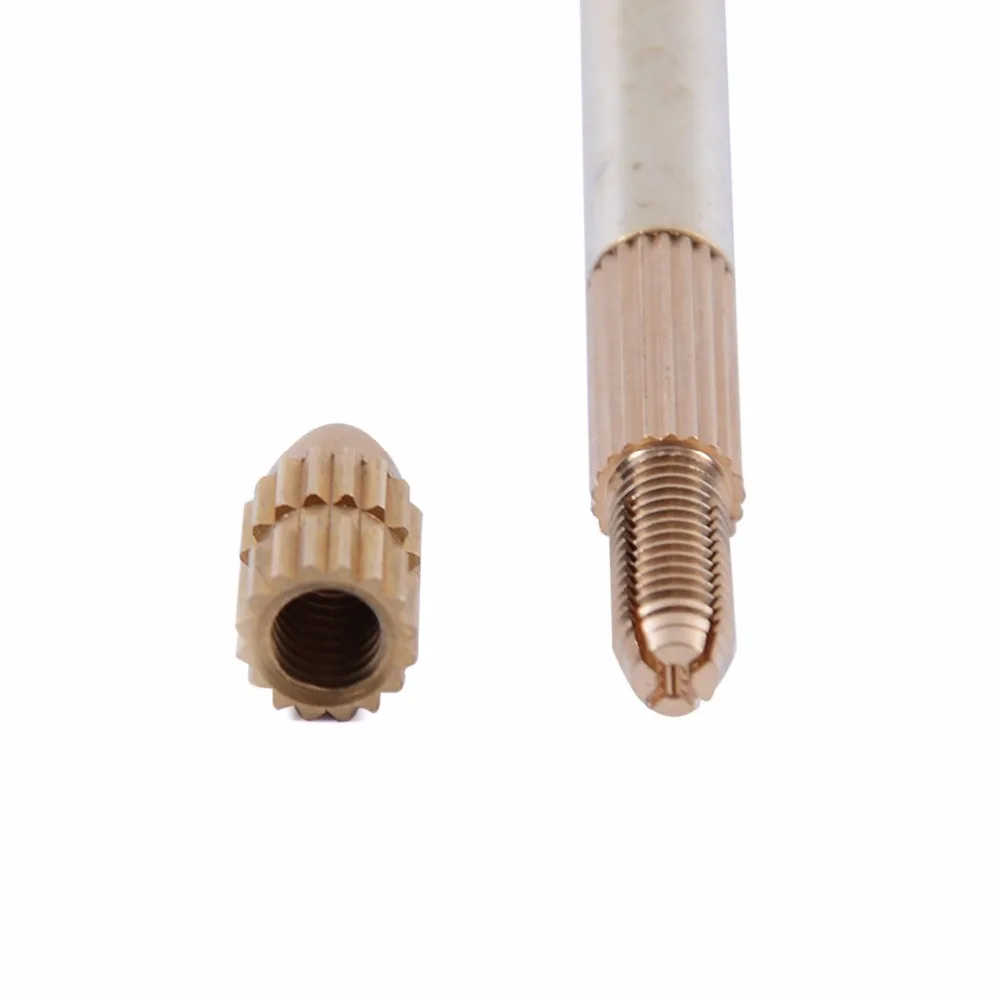 Hair Extension Tools Professional Bronze Ventilating Holder And Ventilating Needles for Lace Wigs 1 Set (1Pcs+3Pcs) hair extensions tool