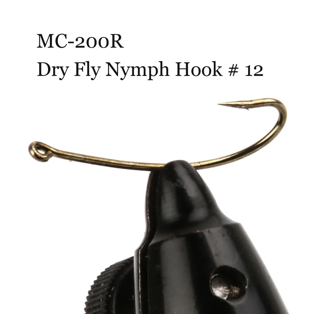 MC 200R 500 Pieces Size 12 Nymph Fly Tying Hook Dry Nymph Fly Hook