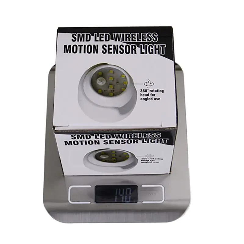  Security 9 LED Led Motion Sensor Night Light 360 Degree Rotation Children's Night Lamp Auto PIR Det - 32792984169