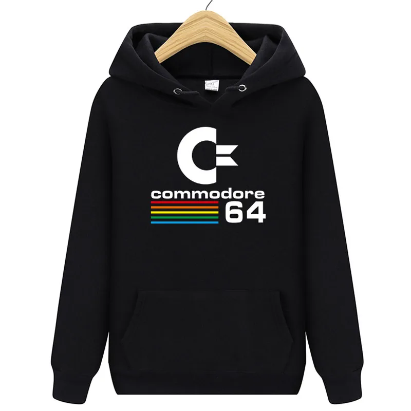 Новая мода 64 Commodore мужская толстовка с принтом Мужская Толстовка пуловер хип-хоп