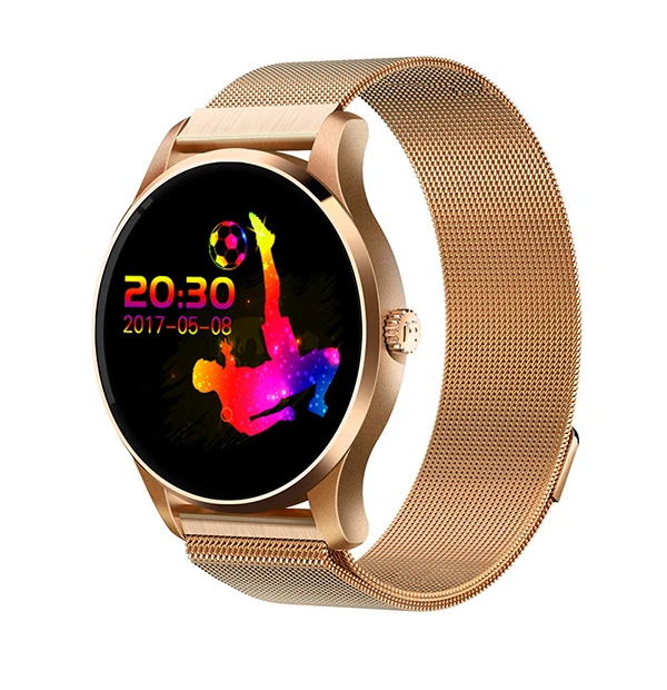 

K88 Fitness Bluetooth 4.0 Smart Watch with Heart Rate Blood Pressure Sleep Monitor Step Count Camera for Android iOS Phone