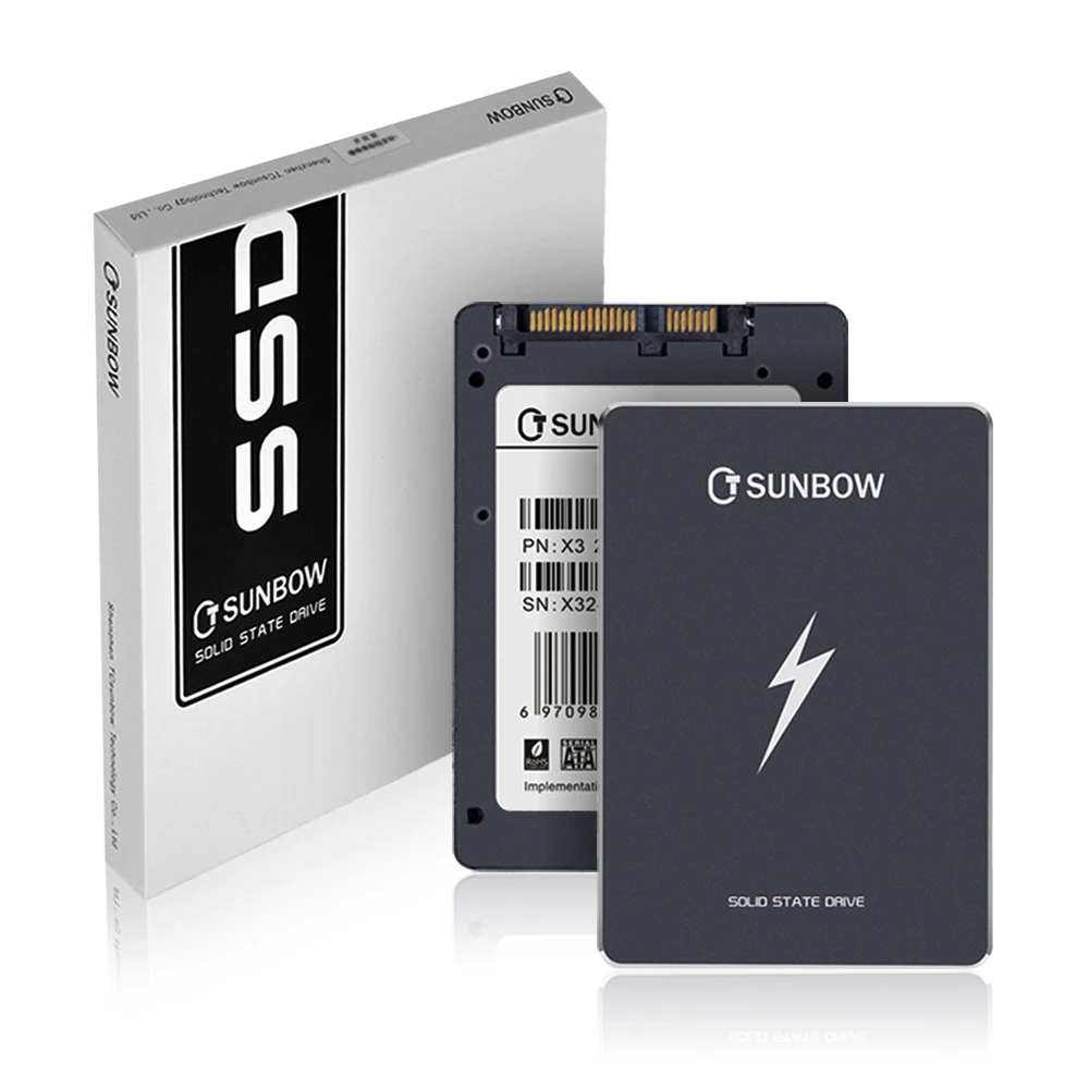 Tanie TC SUNBOW SATA 3 60GB 120GB 240GB 480GB 1TB dyski półprzewodnikowe z 3 letnią gwarancją najtańszy 2.5 dysk twardy na PC