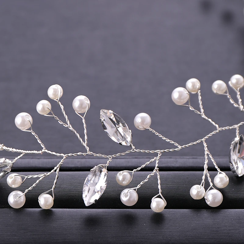 Silver Headbands (4)