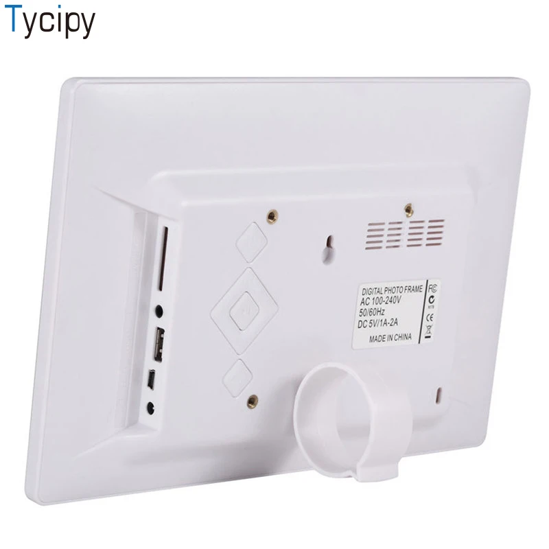 Tycipy 10 дюймовая цифровая фоторамка 1024*600 HD светодиодный видео Дисплей