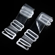 Женский невидимый бюстгальтер шириной 1,8 см, бретельки на плечо, эластичные прозрачные бретельки для бюстгальтера, эластичные прозрачные матовые силиконовые лямки бюстгальтера с открытой спиной