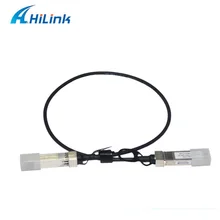 Большой объем данных 10G SFP+ 1M DAC AWG30 10GB пассивный прямой прикрепить медный двухтактный кабель