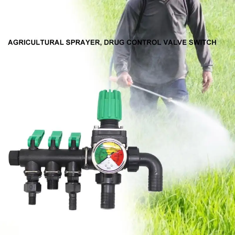 

3-Way Water Connector Drugs Agricultural Spray Machine Farm Sprayers Tools Sprinkler Agricultural Drugs Sprayer