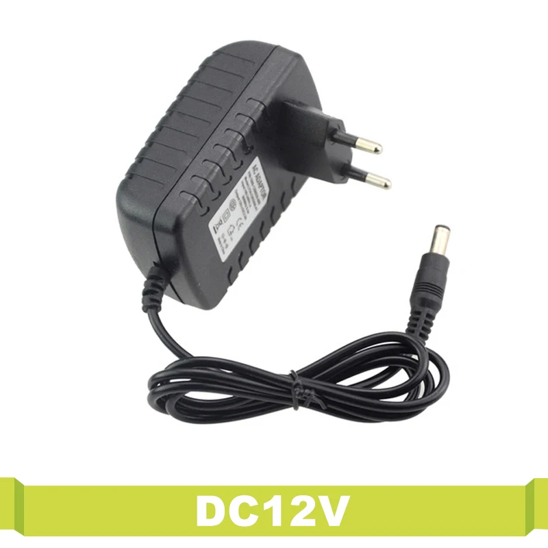 100 240V Converter Led Driver DC12V Power Adapter EU Plug Electronic Converter Lighting Transformer Power Supply