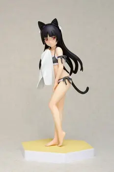 

15CM pvc sexy Japanese anime figure Gokou Ruri Gokou Ruri kuro neko black Swimsuit Bikini action figure collectible model toys