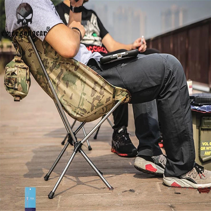 EMERSONGEAR тактический складной стул для улицы ультра легкий портативный