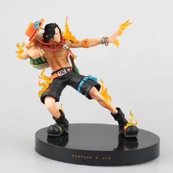 

Anime One Piece 18CM Portgas D Ace The New World PVC Action Figure Collectible Toy Brinquedos Models
