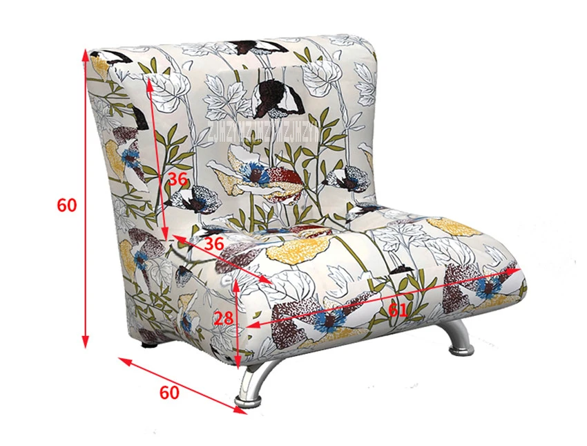 N837 мебель для гостиной современный простой ленивый губчатый диван одиночный диван татами балкон спальня съемный моющийся шезлонг