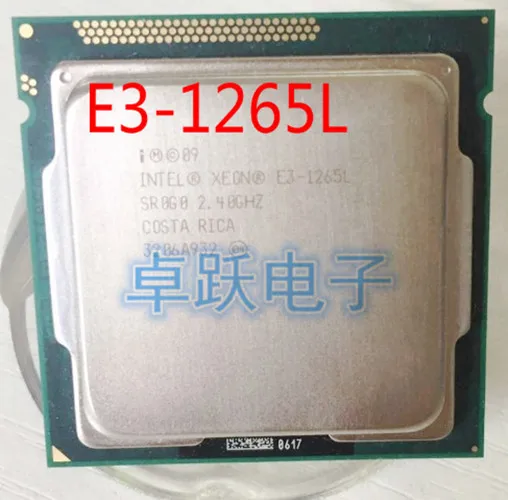 Процессор Intel ЦП Xeon E3-1265L 2,4 ГГц LGA1155 E3 1265L процессор для hp microserver8 Gen8 лучше, чем E3-1260L