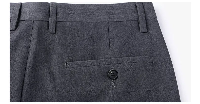 3colors casual pants man straight classic business mens pants 2017 autumn new trousers for men full length Mid waist 29-36 9808-07