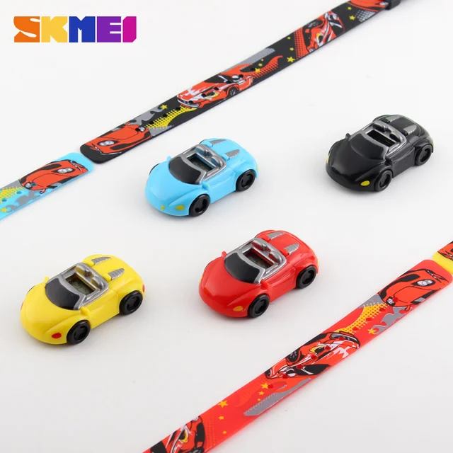 Kids Cartoon Car-Themed Watch 5
