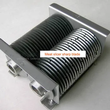 

Meat Cutter Blade Stainless Steel Material Meat Blade Knife For QC-A Meat Cutting Machine,Cut thickness 2.5-20mm
