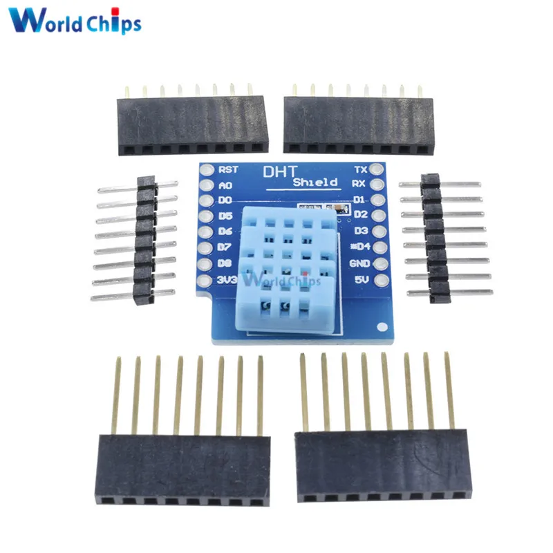 DHT11 для Wemos D1 Мини расширяющаяся плата цифровая одинарная шина датчик температуры