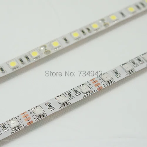 

Waterproof-IP65 1 Meter DC 12V SMD5050 Flexible LED Strips 60 LEDs Per Meter, White,Red,Green,Blue,Yellow,RGB, White Background
