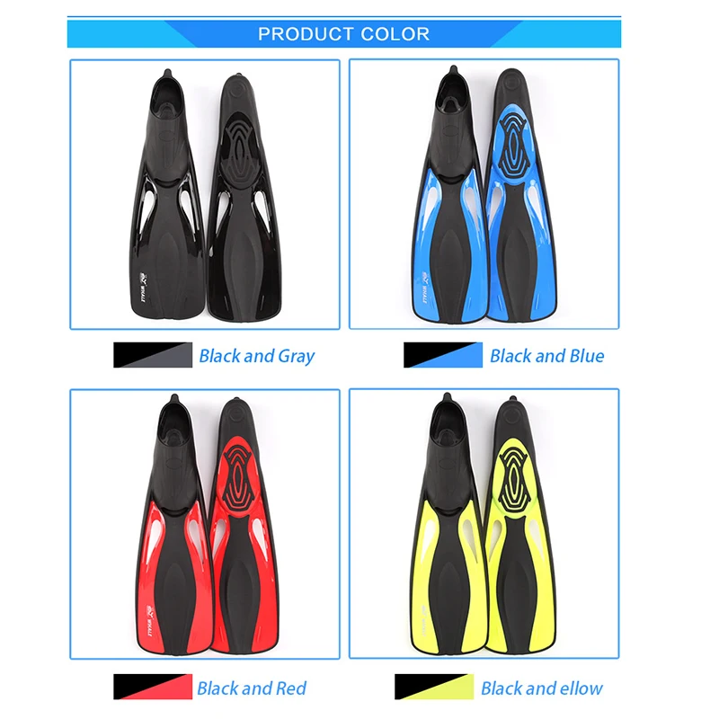 Buy Professional Swim Fins for Adult Flexible Comfort