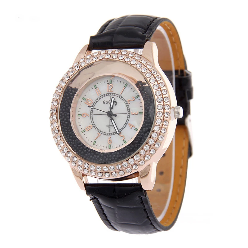

2019 New Fashion Luxury Leather Case Case Ladies Watches Quartz Watch Clock Gift Quartz Ladies Watch Watches horloges mannen